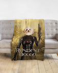 'Resident Doggo' Personalized Pet Blanket