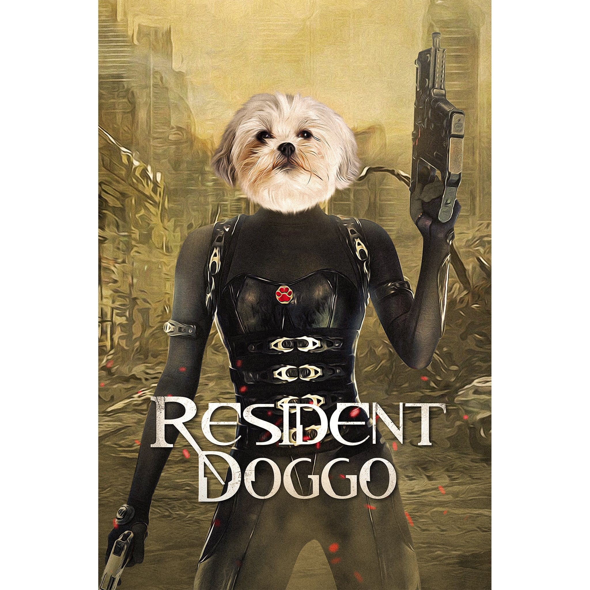 &#39;Resident Doggo&#39; Digital Portrait