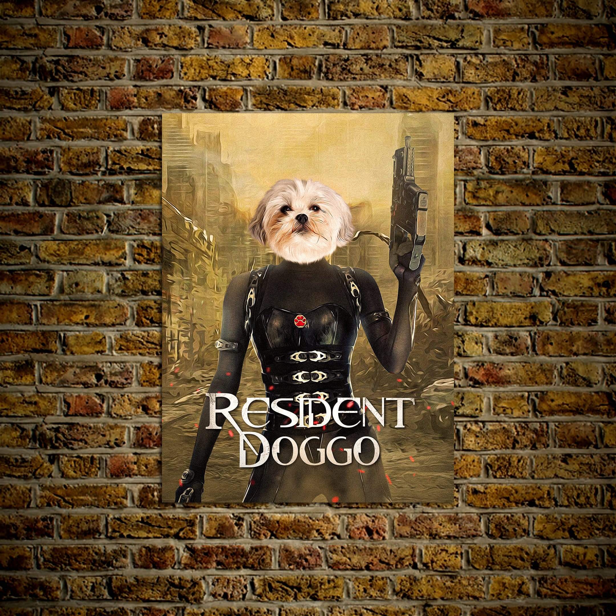 'Resident Doggo' Personalized Pet Poster