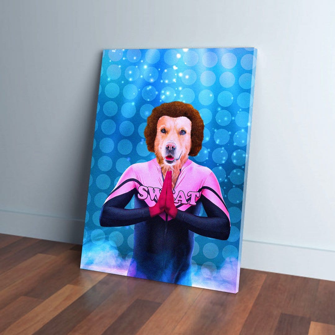 &#39;Woofard Simmons&#39; Personalized Pet Canvas