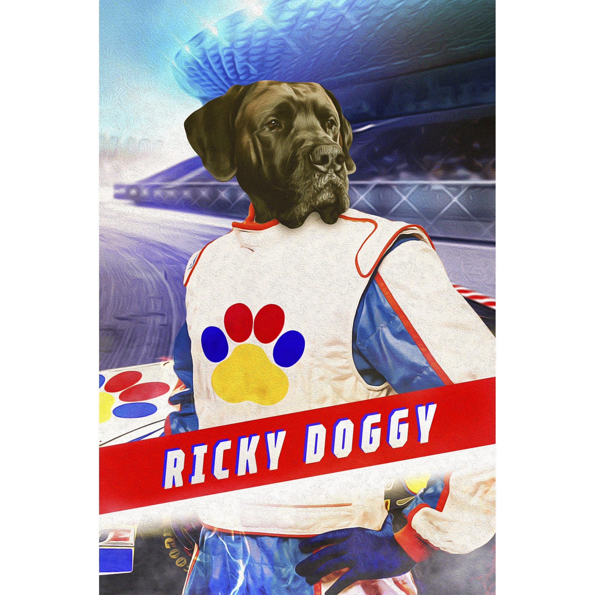 &#39;Ricky Doggy&#39; Digital Portrait