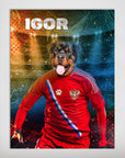 'Russia Doggos Soccer' Personalized Pet Poster