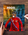 'Russia Doggos Soccer' Personalized Pet Puzzle