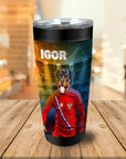 'Russia Doggos Soccer' Personalized Tumbler