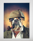 Sherlock Doggo: perro personalizado Póster