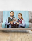 'Step Doggo/Humans' Personalized Blanket