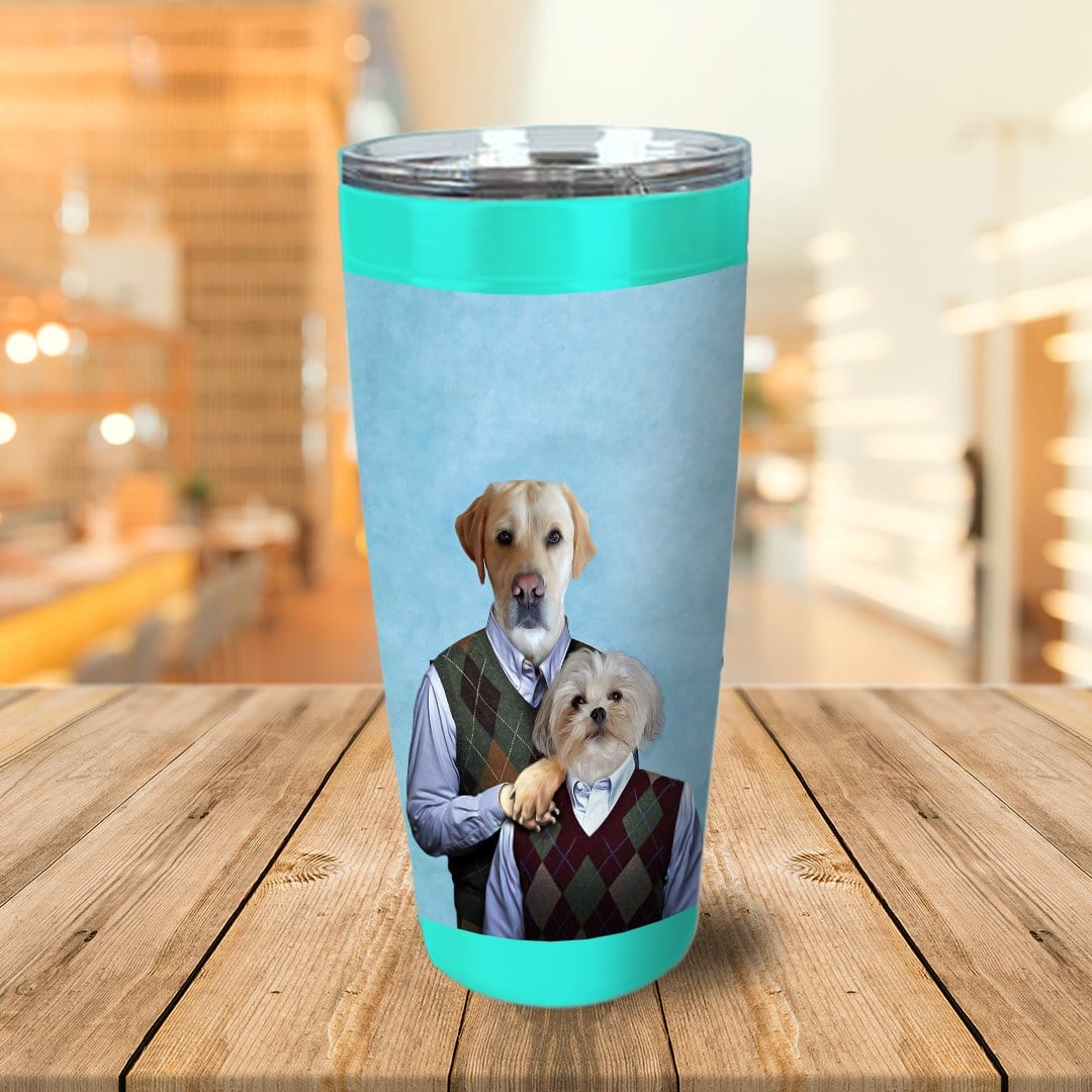 Vaso personalizado para 2 mascotas Step Doggos