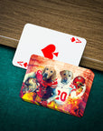 'San Francisco 40Doggos' Personalized 2 Pet Playing Cards