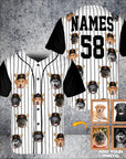 San Franpawsco Giants Custom Baseball Jersey