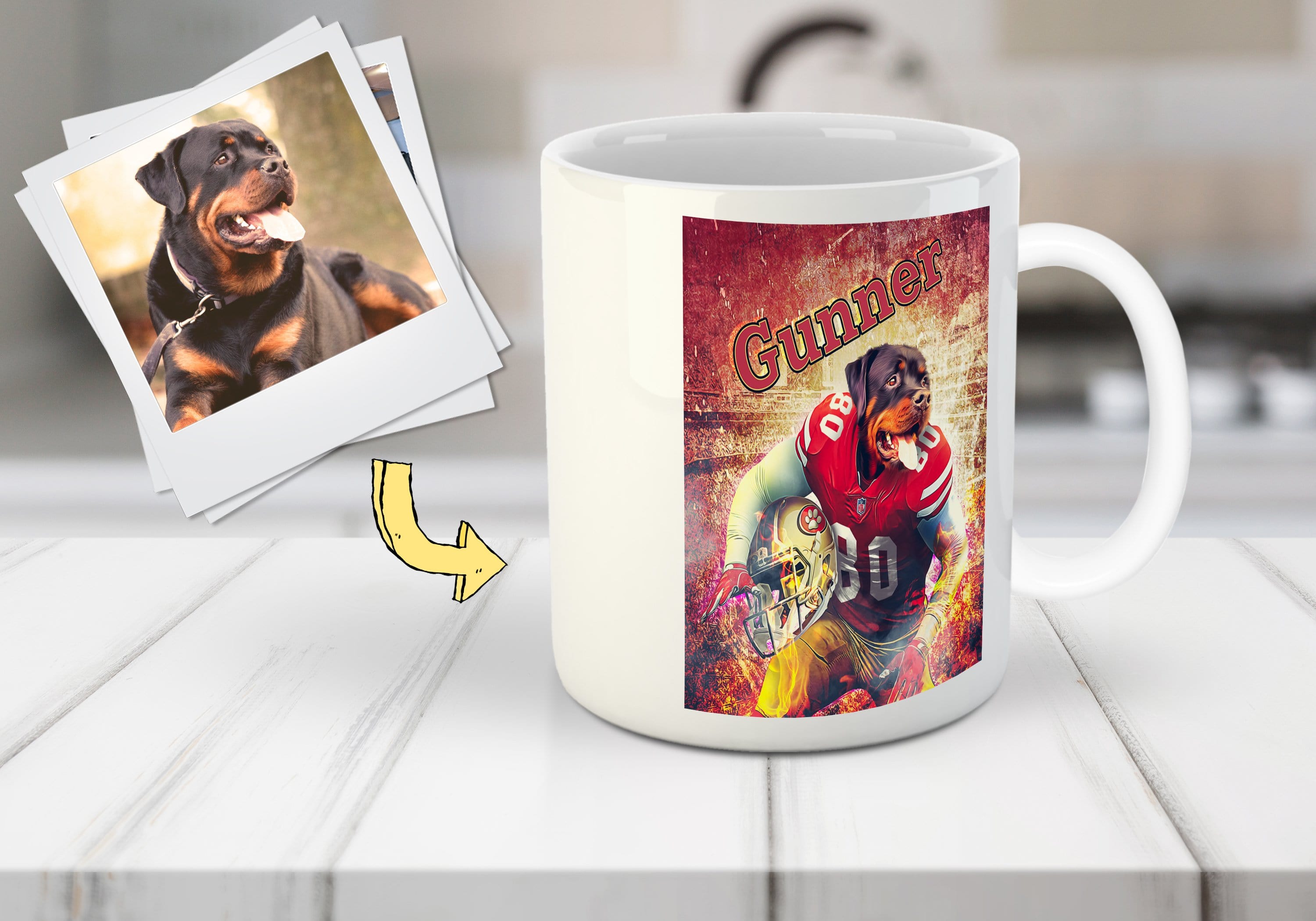 'San Francisco 40Doggos' Personalized Mug