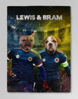 'Scotland Doggos' Personalized 2 Pet Blanket