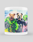 Taza personalizada para 2 mascotas 'Seattle Doggos'