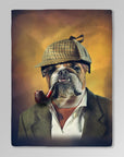 'Sherlock Doggo' Personalized Pet Blanket