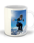 'The Snowboarder' Custom Pet Mug