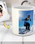 'The Snowboarder' Custom Pet Mug