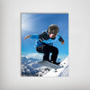 Load image into Gallery viewer, &#39;The Snowboarder&#39; Personalized Dog Poster