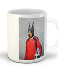 'The Soccer Goalie' Personalized Pet Mug