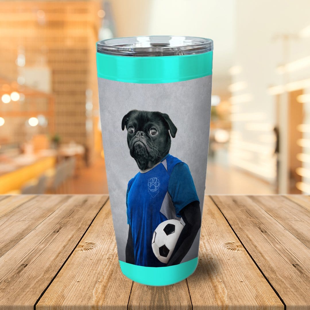 'The Soccer Player' Personalized Tumbler