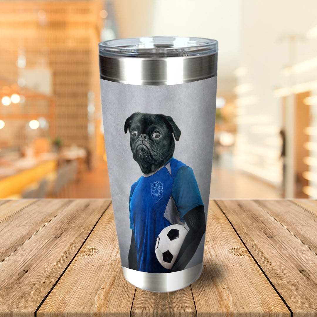 'The Soccer Player' Personalized Tumbler