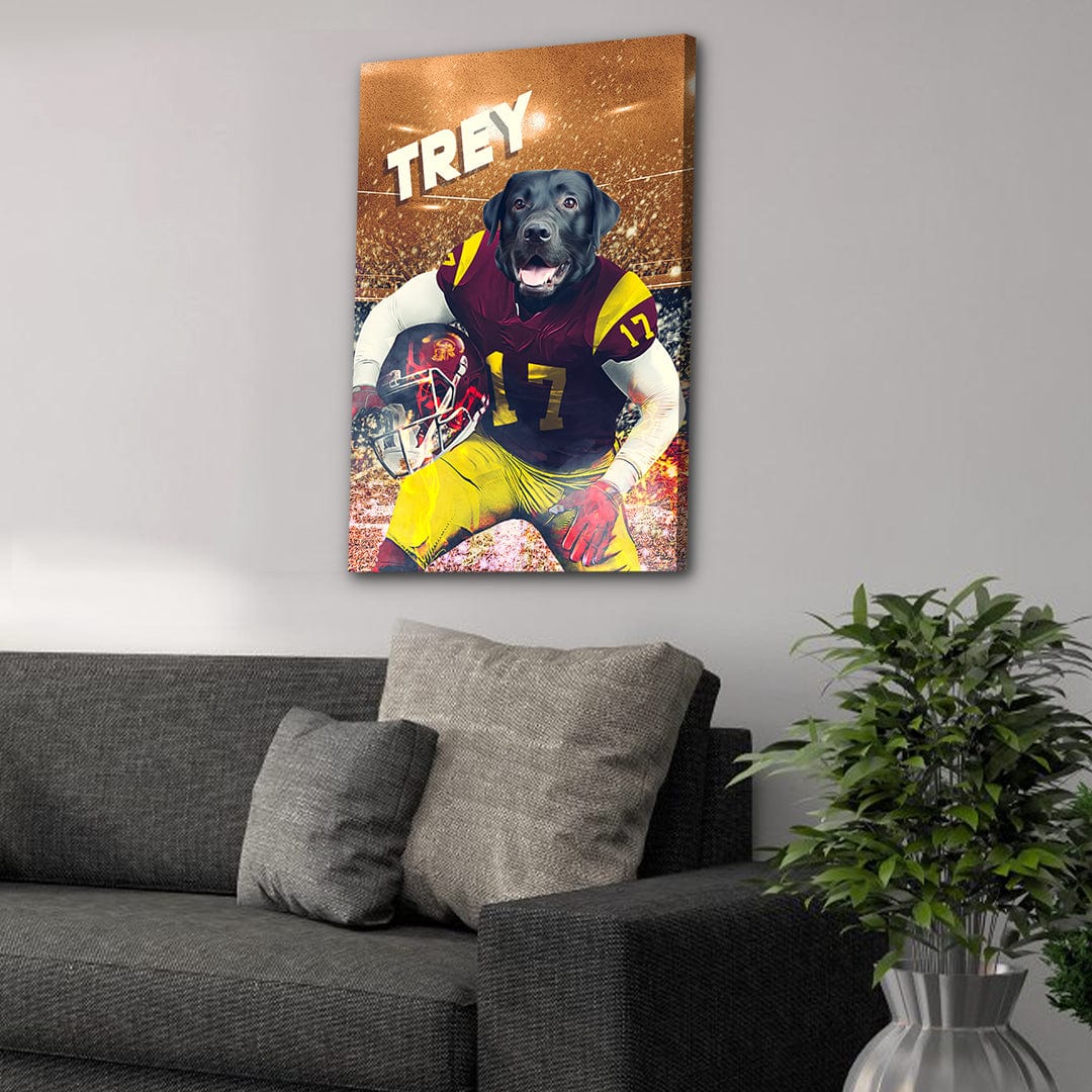 &#39;Southern California Doggos&#39; Personalized Pet Canvas