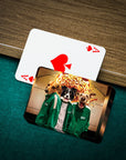 'Squid Paws' Personalized 3 Pet Playing Cards