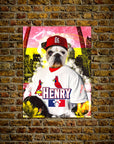 'St. Louis Cardipaws' Personalized Pet Poster