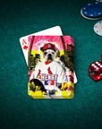 'St Louis Cardipaws' Personalized Pet Playing Cards