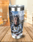 'The Knight' Personalized Tumbler