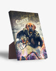 'New Orleans Doggos' Personalized Pet Standing Canvas