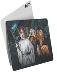 'Star Woofers 3' Personalized 3 Pet Playing Cards