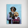 Load image into Gallery viewer, Step Doggo &amp; Doggette: Personalized 2 Pet Poster