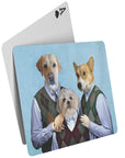'Step Doggos' Naipes personalizados para 3 mascotas