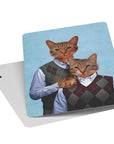 'Step Kitties' Personalized Pet Playing Cards