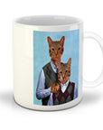 'Step Kitties' Custom 2 Cat Mug