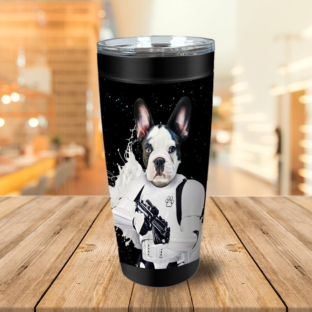 &#39;Storm Woofer&#39; Personalized Tumbler