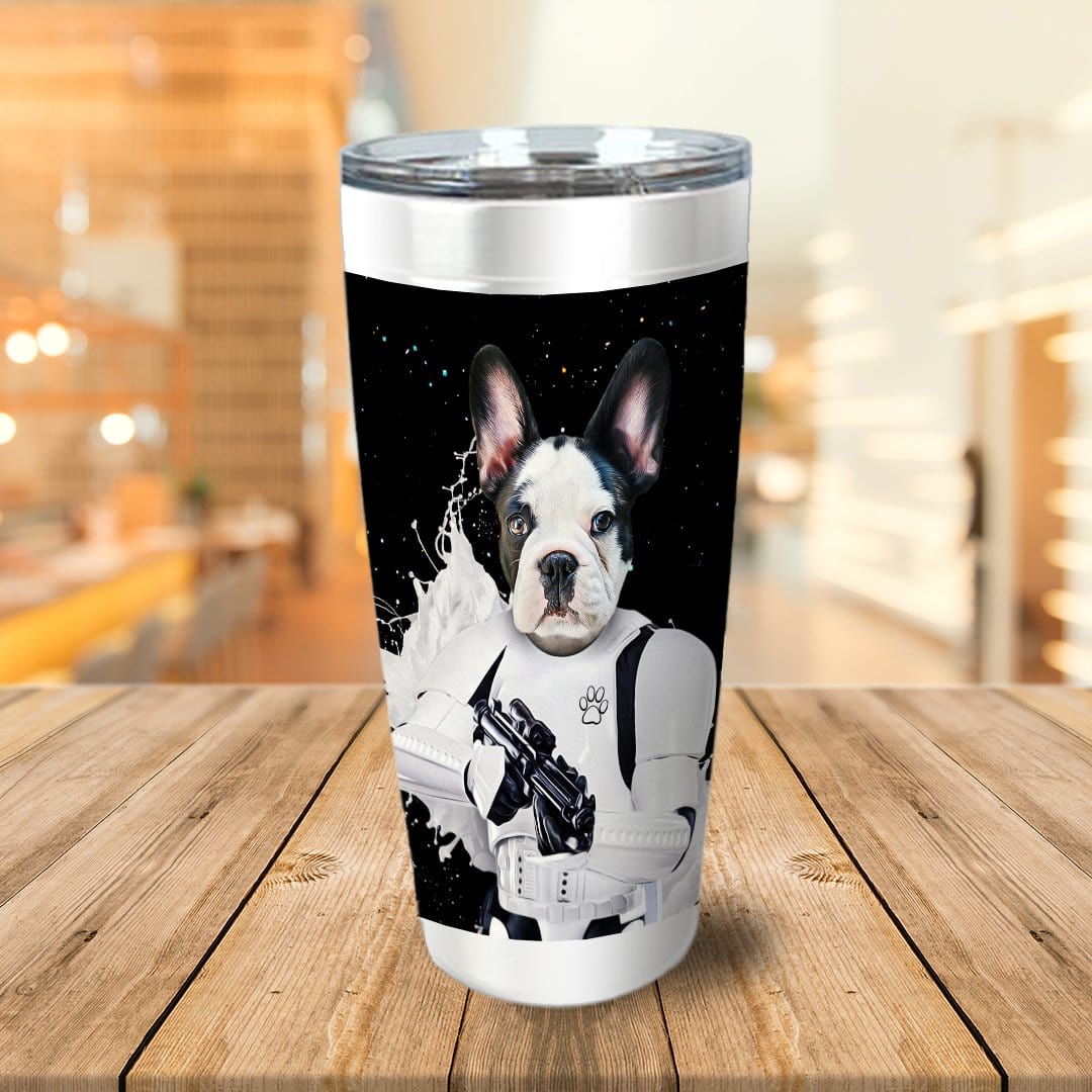 &#39;Storm Woofer&#39; Personalized Tumbler