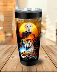 Vaso personalizado para 2 mascotas 'Street Doggos'