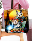 Bolsa de tela personalizada para 2 mascotas 'Street Doggos 2'