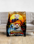 'Street Doggos' Personalized 2 Pet Blanket