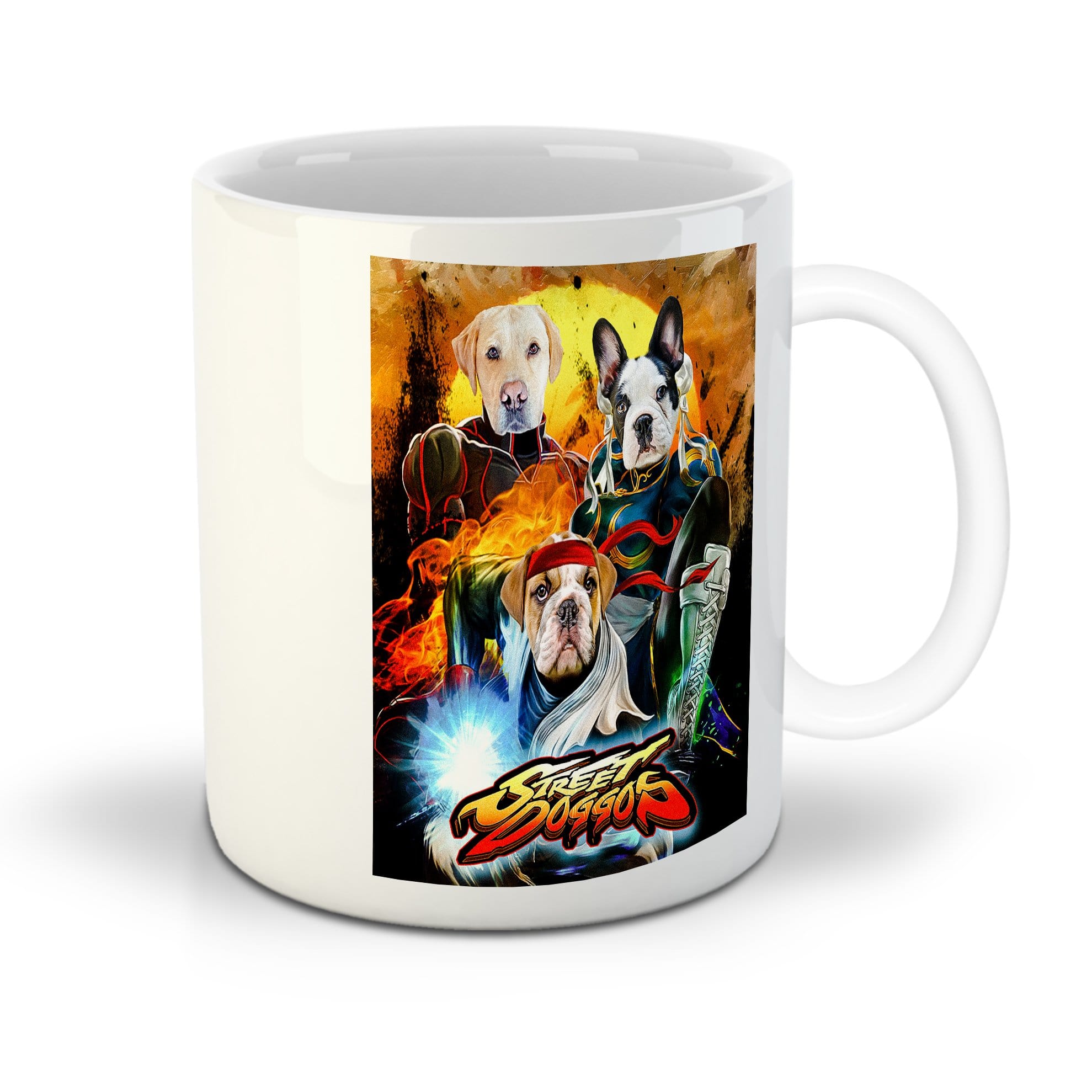 'Street Doggos' Personalized 3 Pet Mug