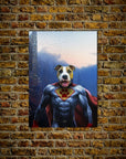 The Super Dog: Personalized Dog Poster
