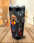 'Superdog & Batdog' Personalized 2 Pet Tumbler