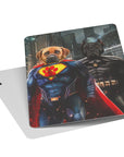 'Superdog & Batdog' Personalized 2 Pet Playing Cards