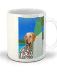 'The Surfer' Personalized Pet Mug