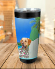 'The Surfer' Personalized Tumbler