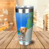 Load image into Gallery viewer, &#39;The Surfer&#39; Personalized Tumbler