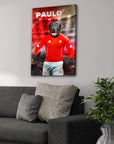 'Switzerland Doggos Soccer' Personalized Pet Canvas