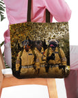 'Dog Busters' Personalized 3 Pet Tote Bag