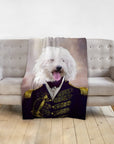 'The Admiral' Personalized Pet Blanket
