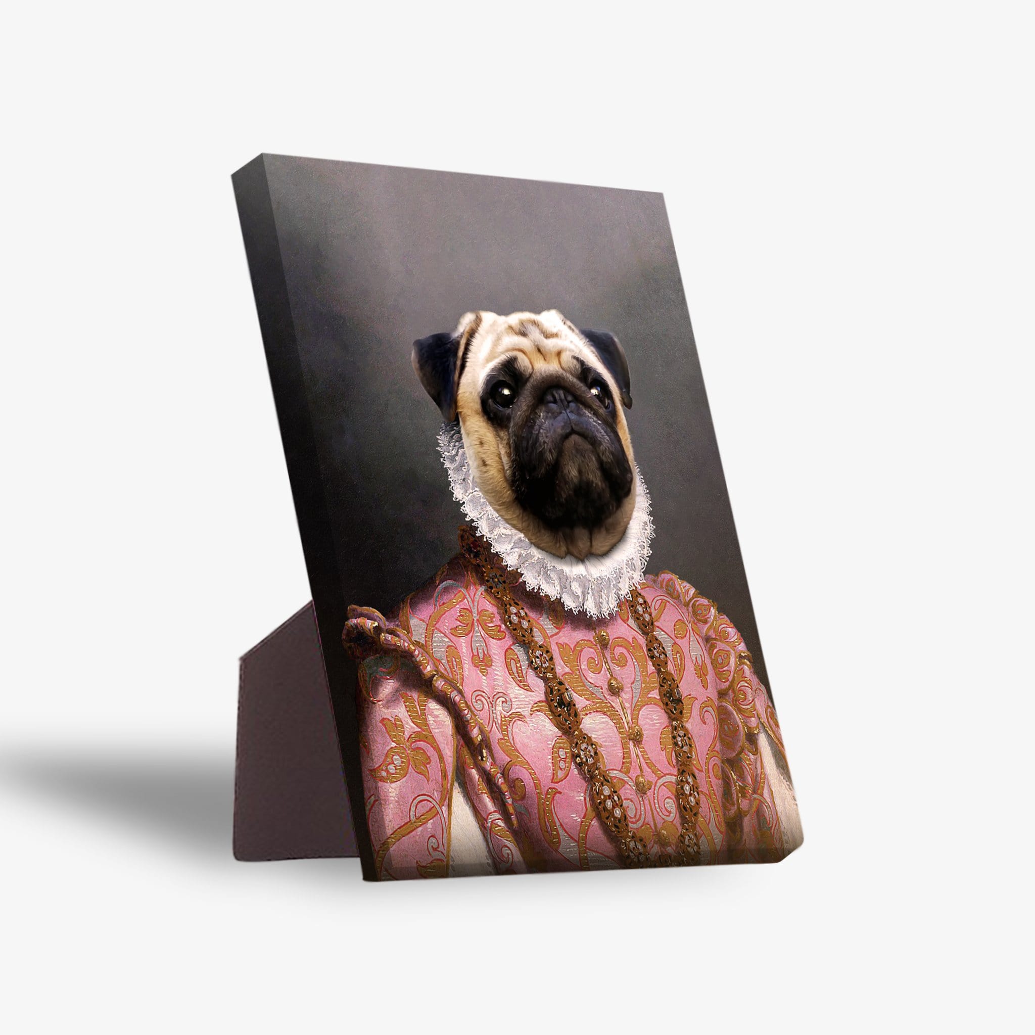 &#39;The Archduchess&#39; Personalized Pet Standing Canvas